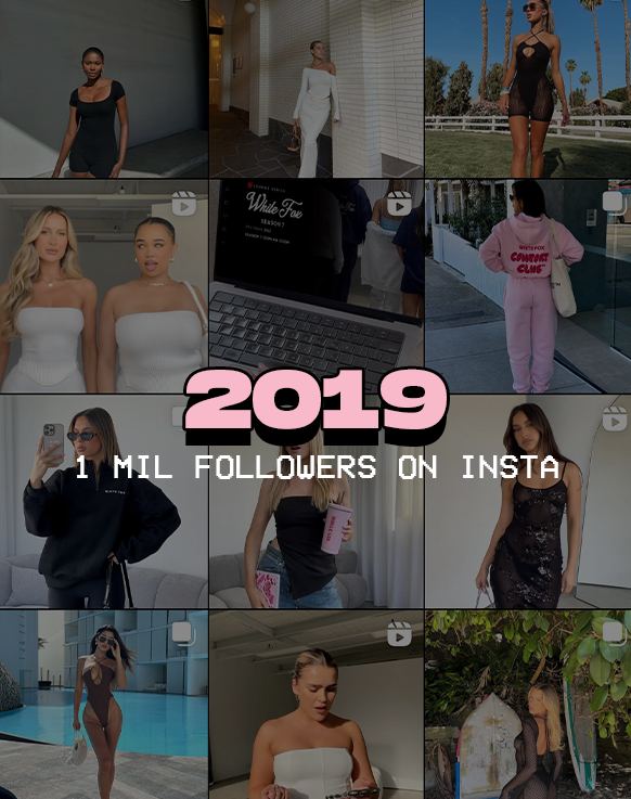 We reached one million followers on instagram in 2019.