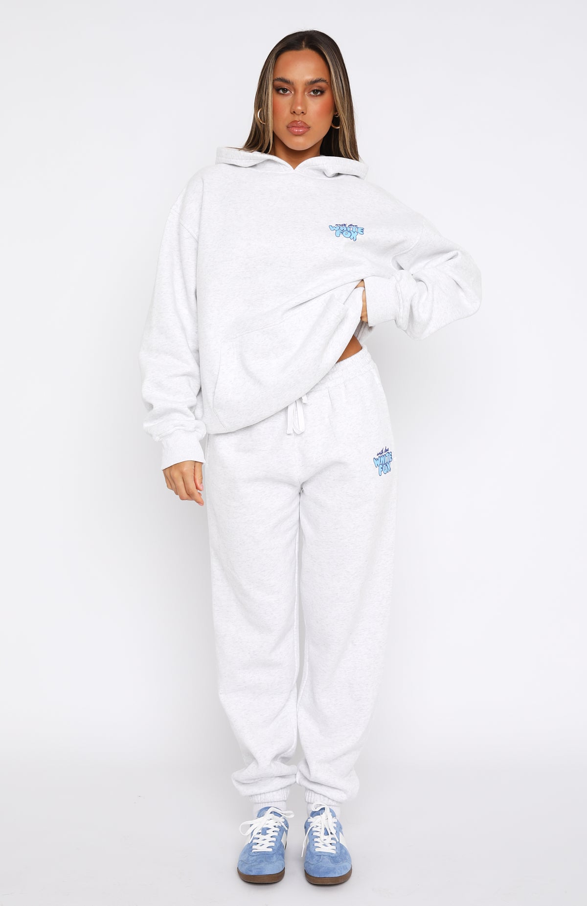 puff v sweat / grey marle