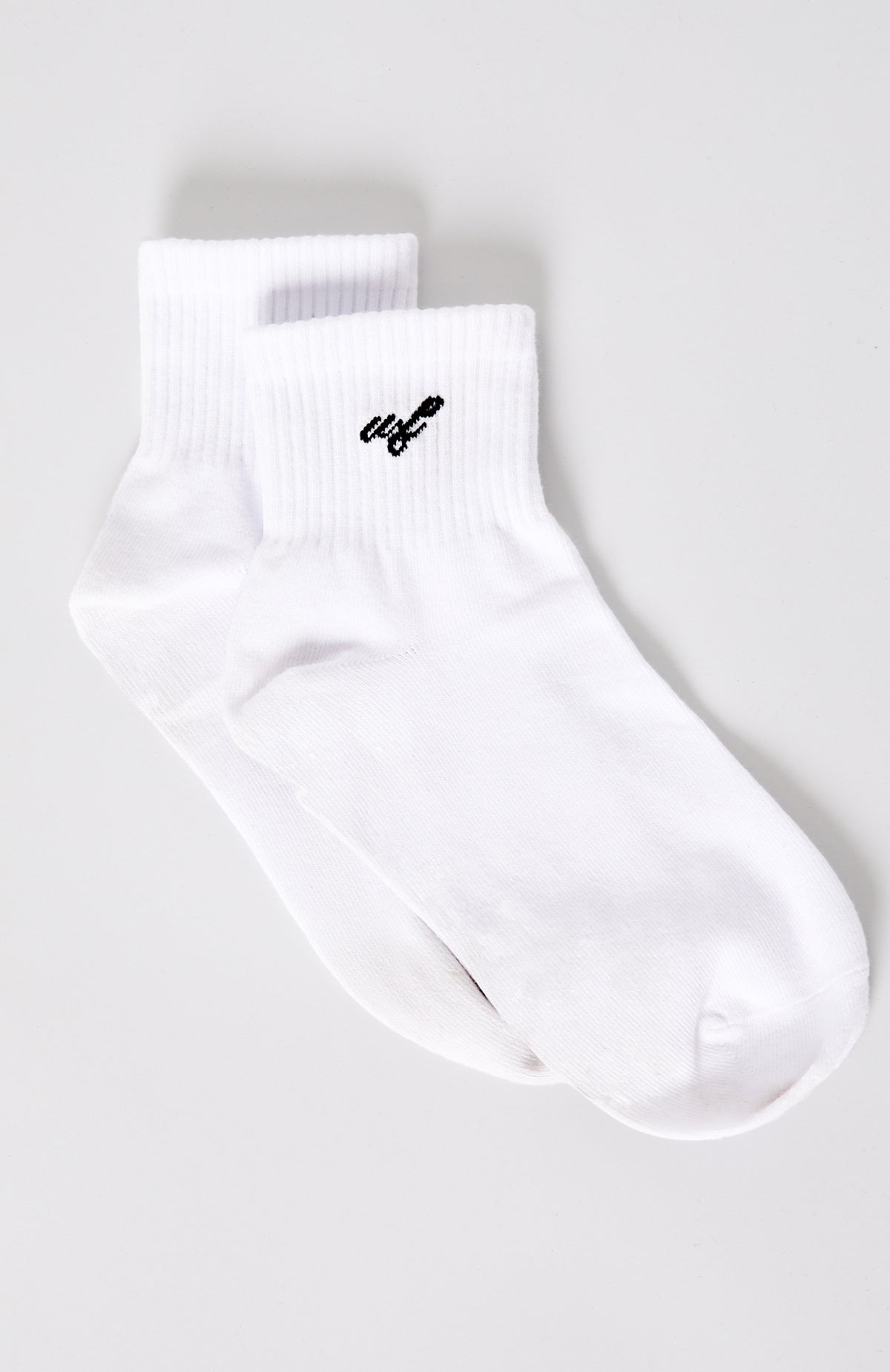 Foolish Game Socks White Black 