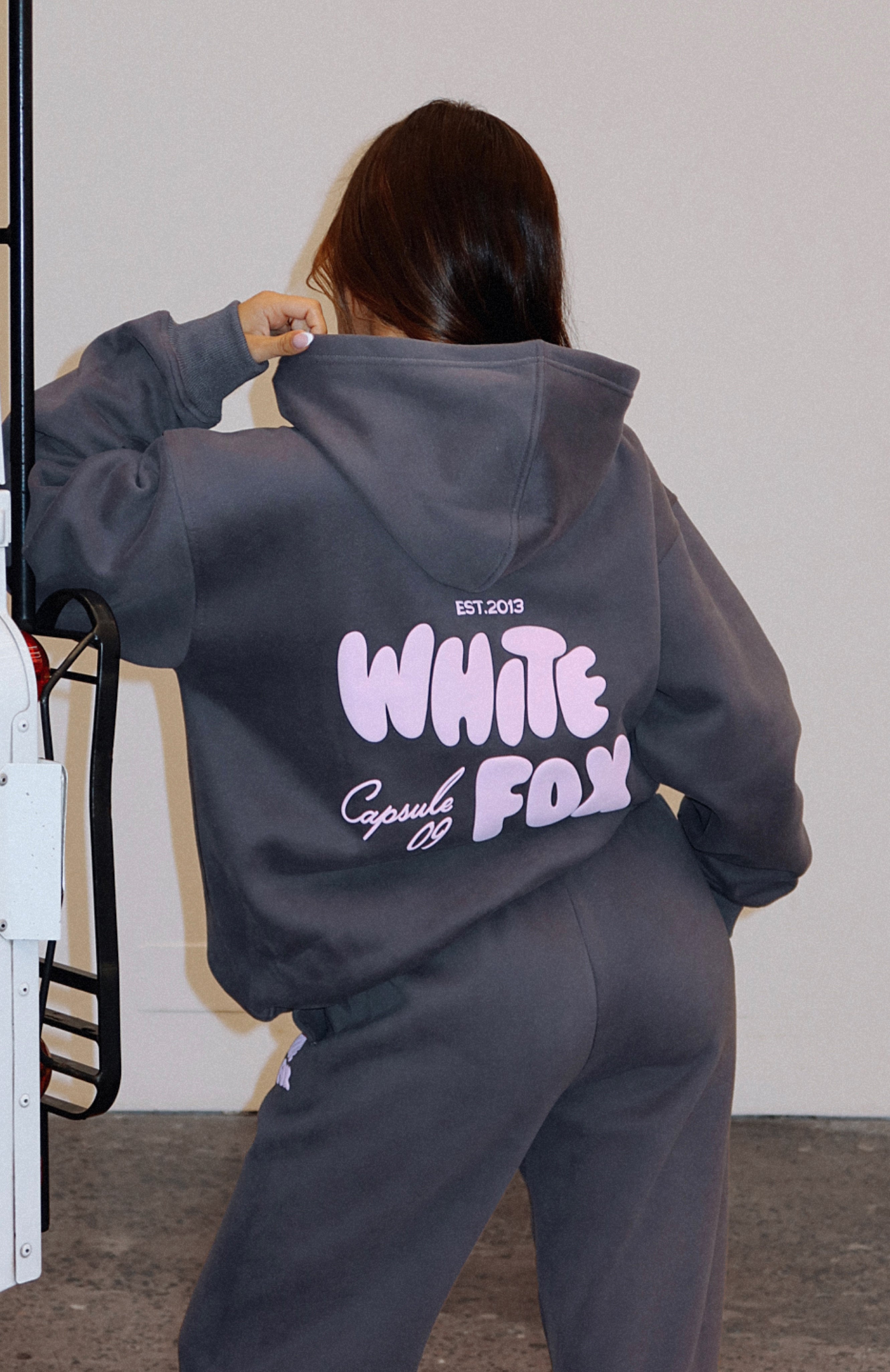 Capsule 9 Star Of The Moment Oversized Hoodie Volcanic | White Fox Boutique