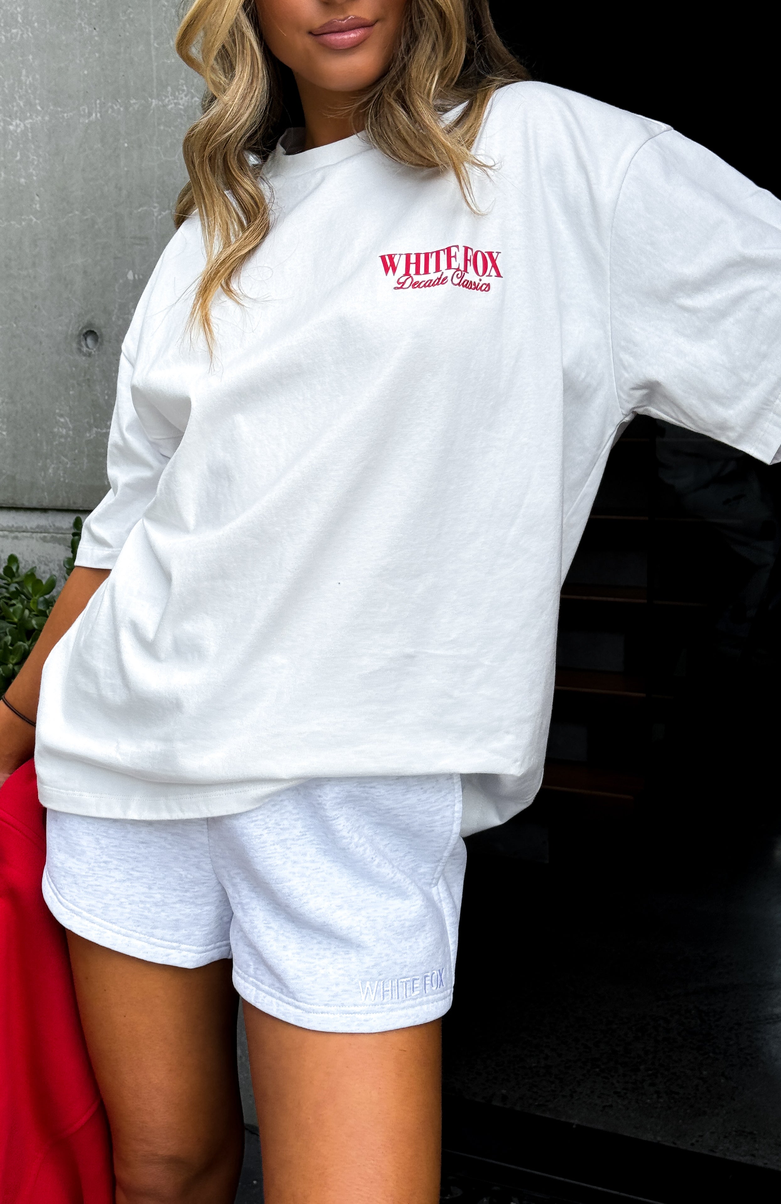 Decade Classics Essential Oversized Tee White | White Fox Boutique