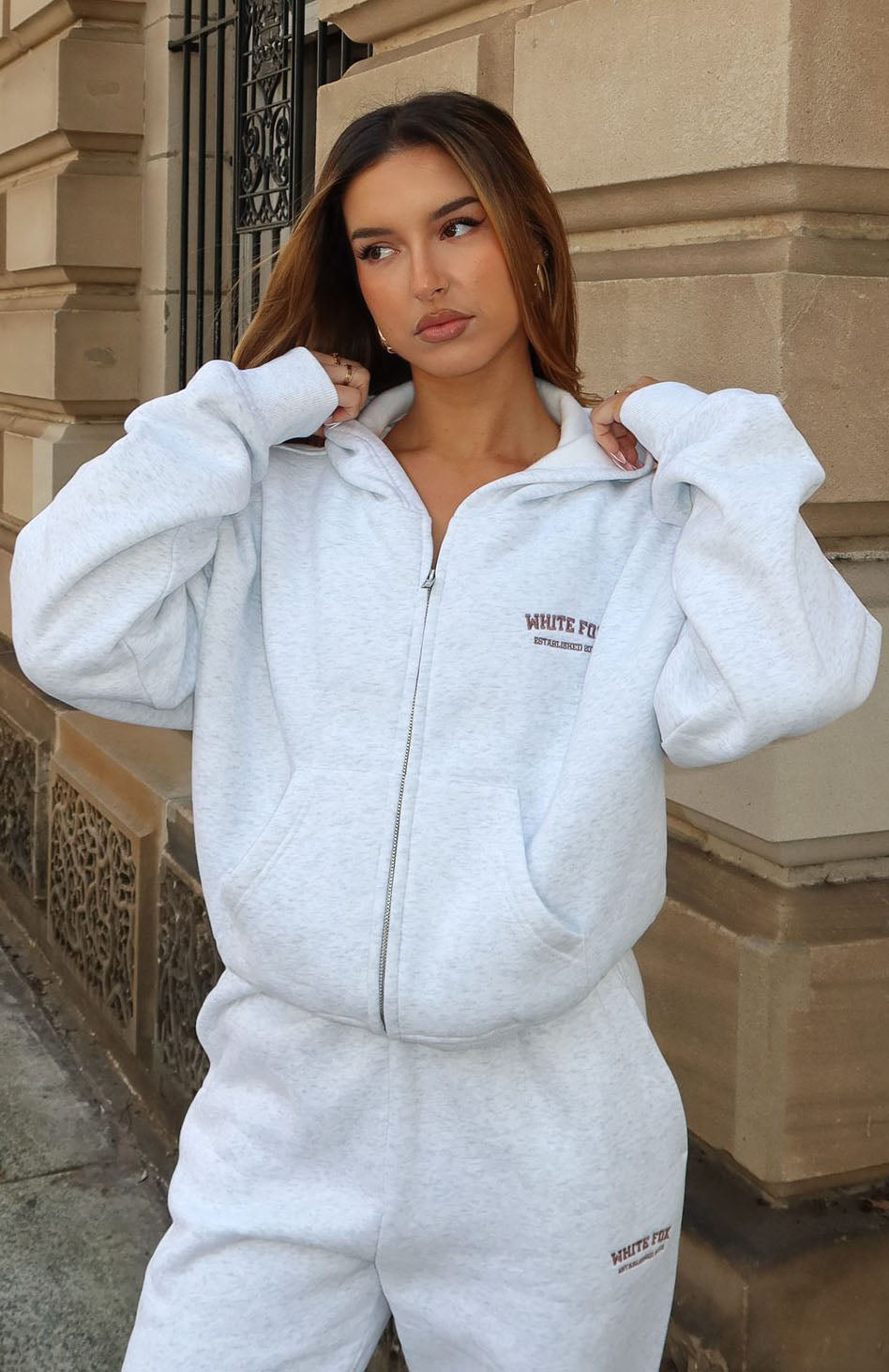 FOXEY フォクシー Hoodie Fanパーカー ホワイト 2026年最新】Yahoo!オークション -フォクシー hoodieの中古品・新品