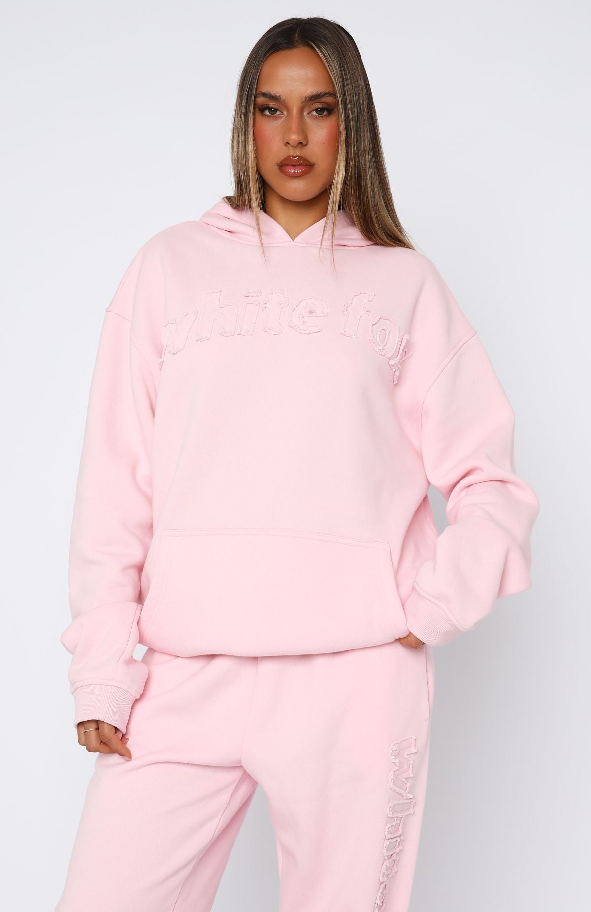 From The Archives Lexi Oversized Hoodie Pink | White Fox Boutique