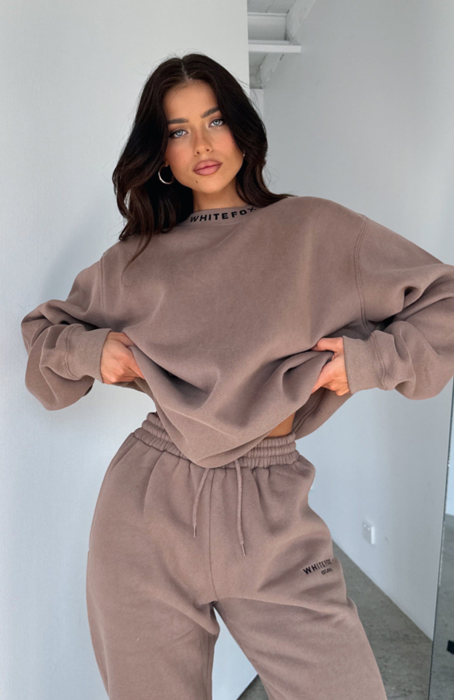 White sales fox sweater