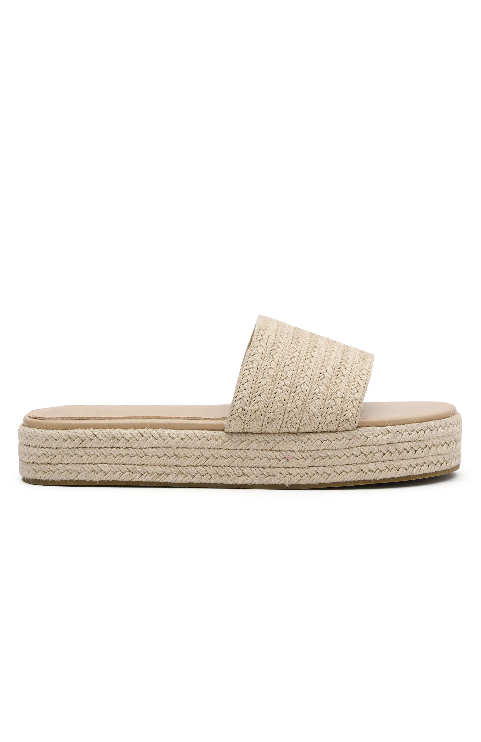 Lush Life Slides Natural Woven | White Fox Boutique