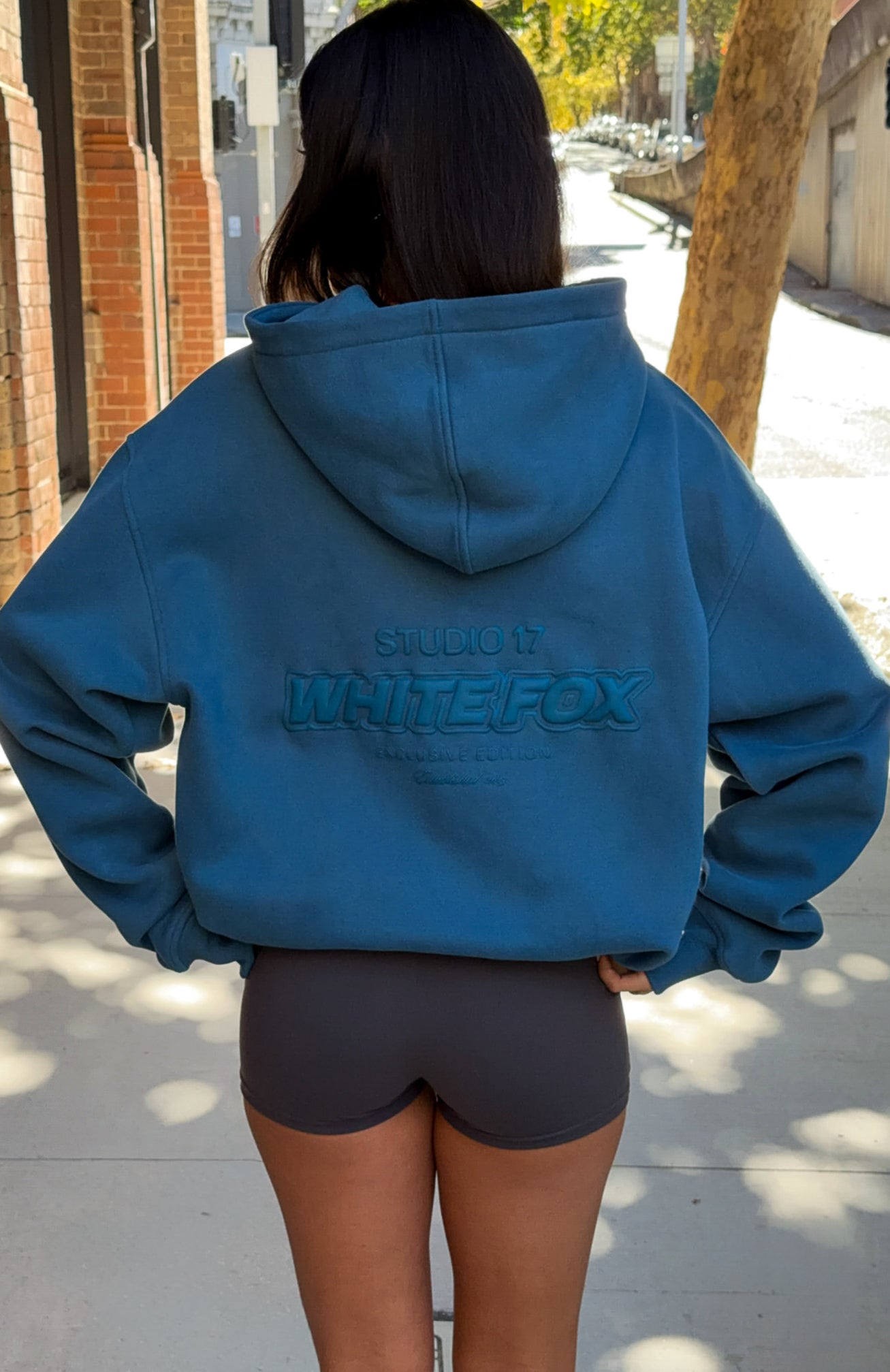 Studio 17 Spencer Oversized Hoodie Teal | White Fox Boutique