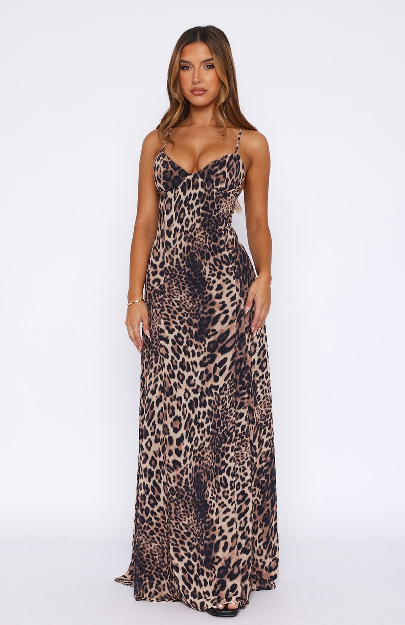 animal print maxi dress australia A Day In Nice Maxi Dress Leopard