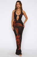 Bets Are Off Maxi Dress Chai Lily