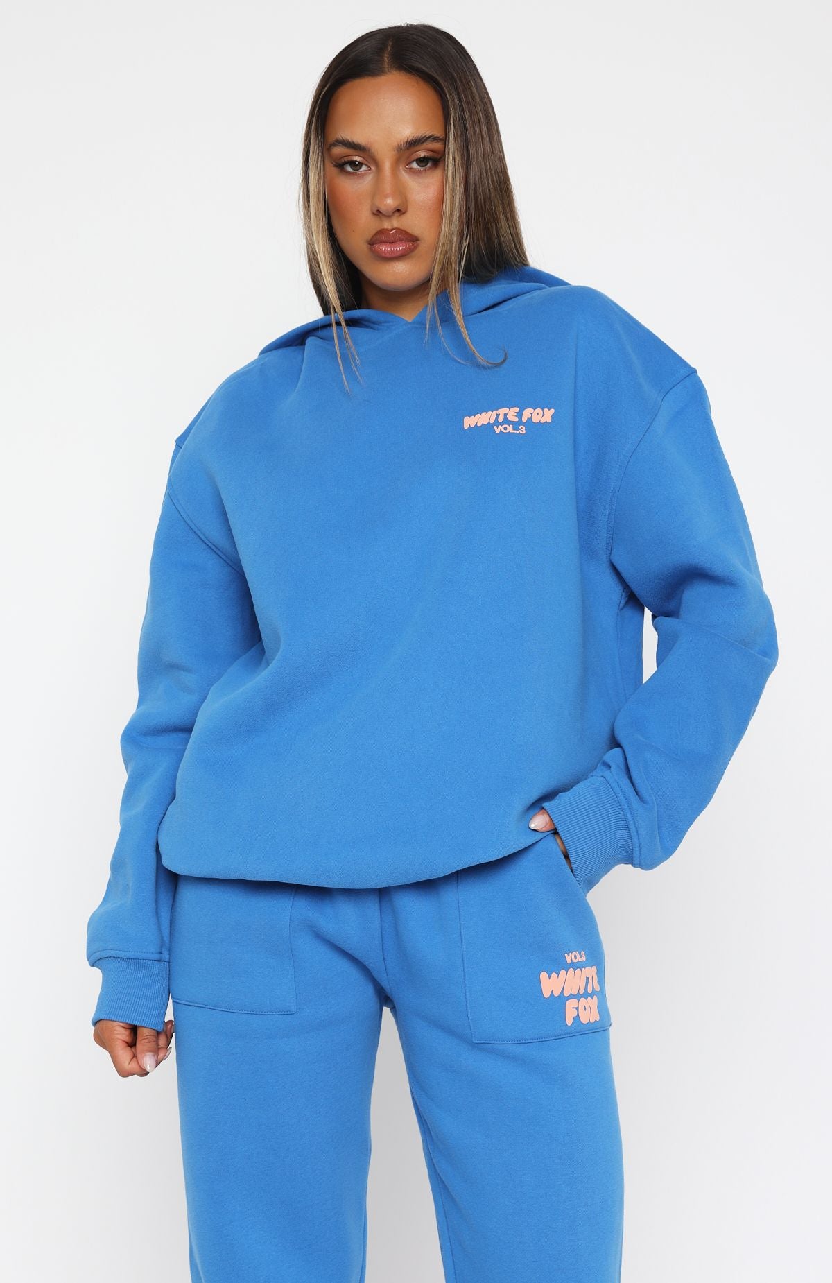 Offstage Hoodie Azure White Fox Boutique