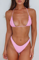 Minnie Reversible Bottoms Choc/Pink Polka Dot