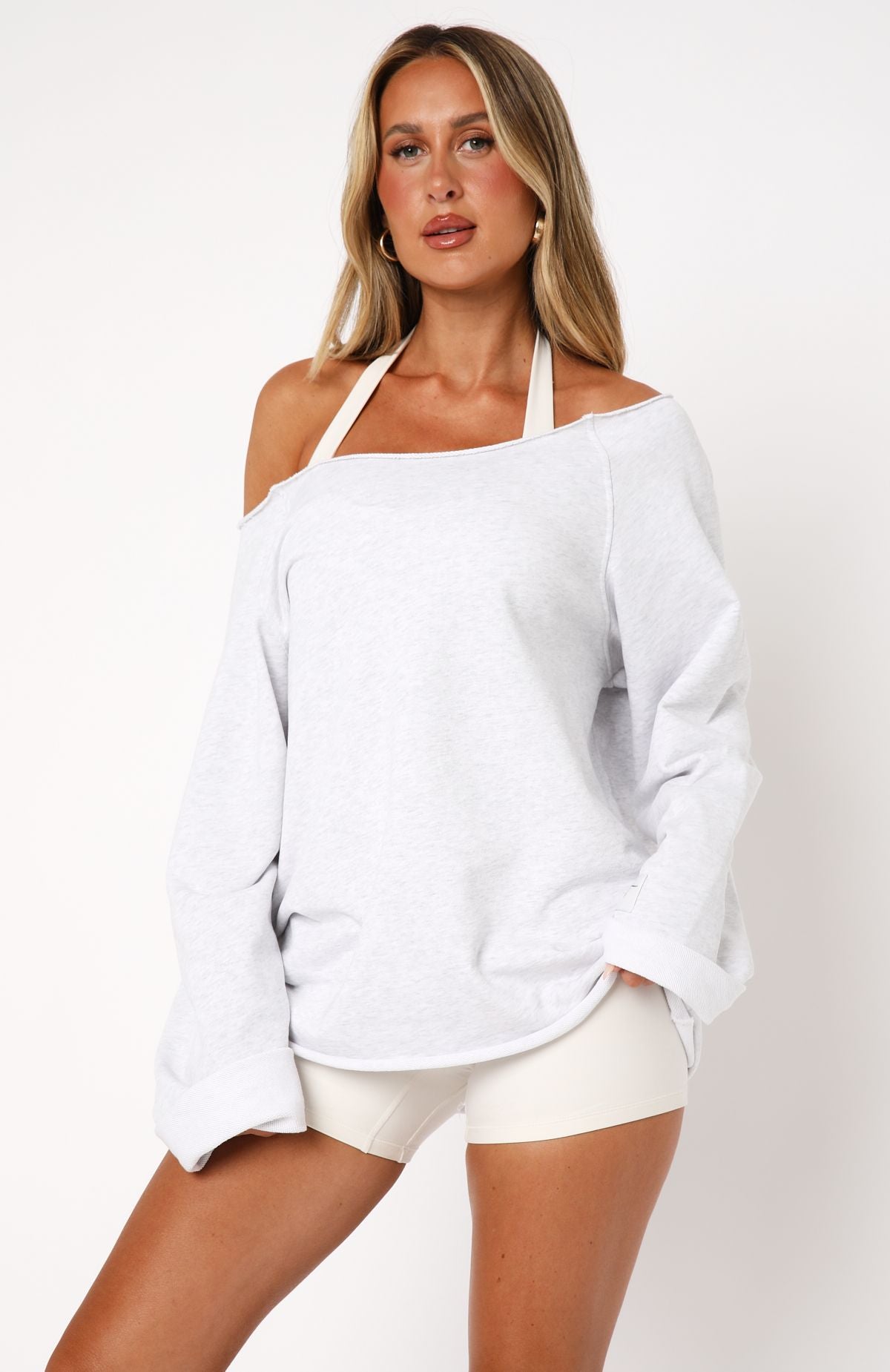 Amy Sweater - Grey Marle