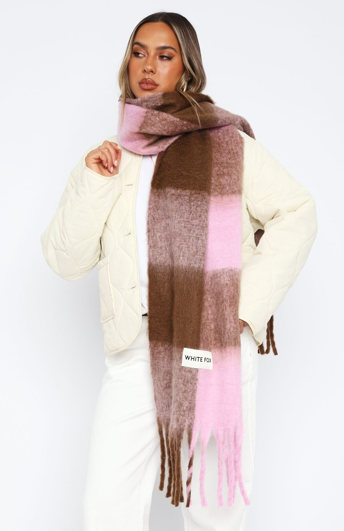 Hübschhals scarf in Choco main image 1