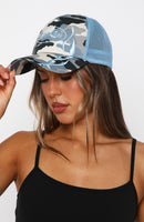 Brooks Trucker Cap Camo/Blue