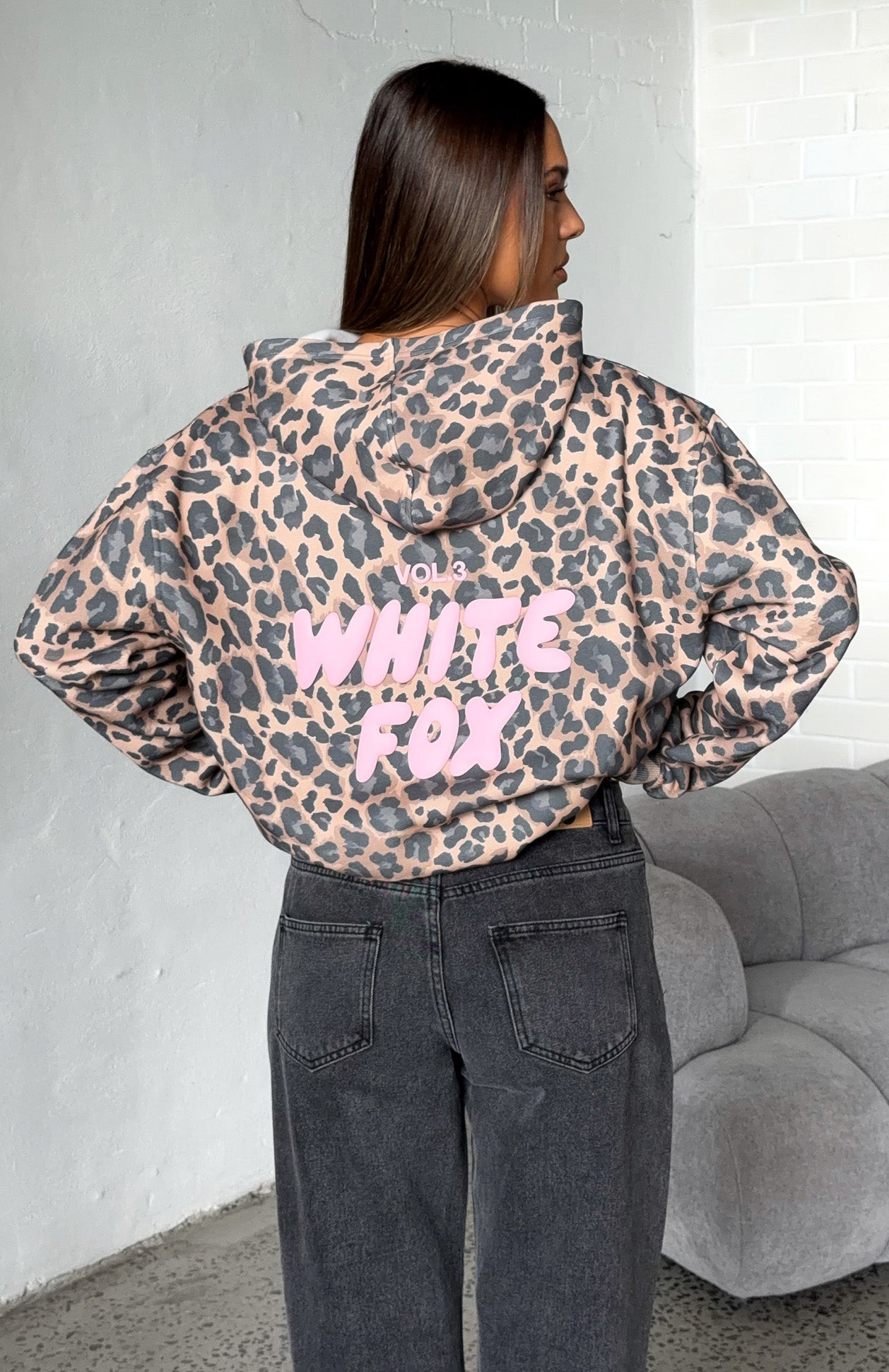 【新品】davryu leopard HOODIE BE:FIRST SOTA Offstage Printed Oversized Hoodie Dark Leopard | White Fox Boutique