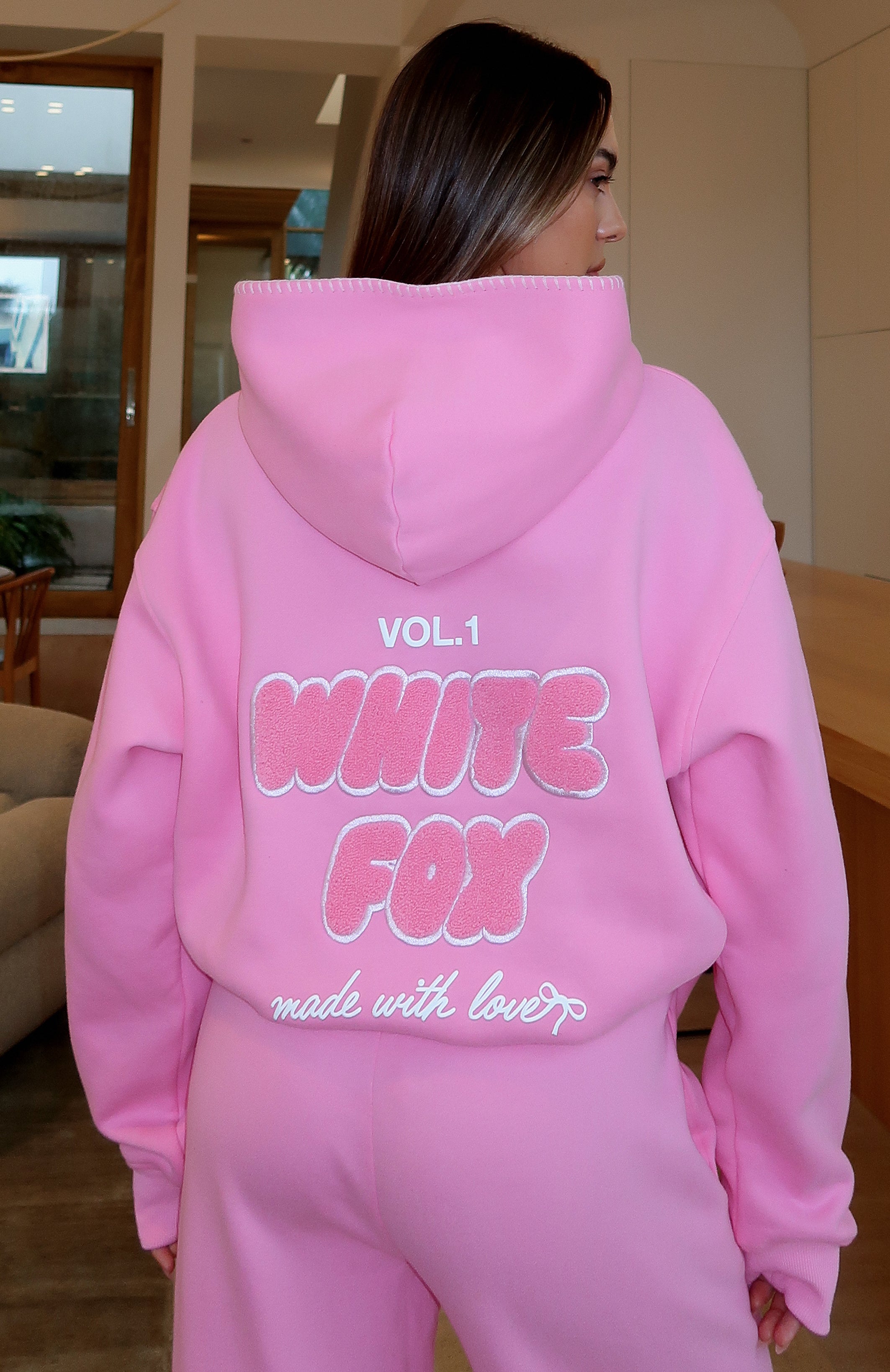 パーカー BUBBLEGUM HOODIE Vol. 1 Oversized Hoodie Bubblegum | White Fox Boutique