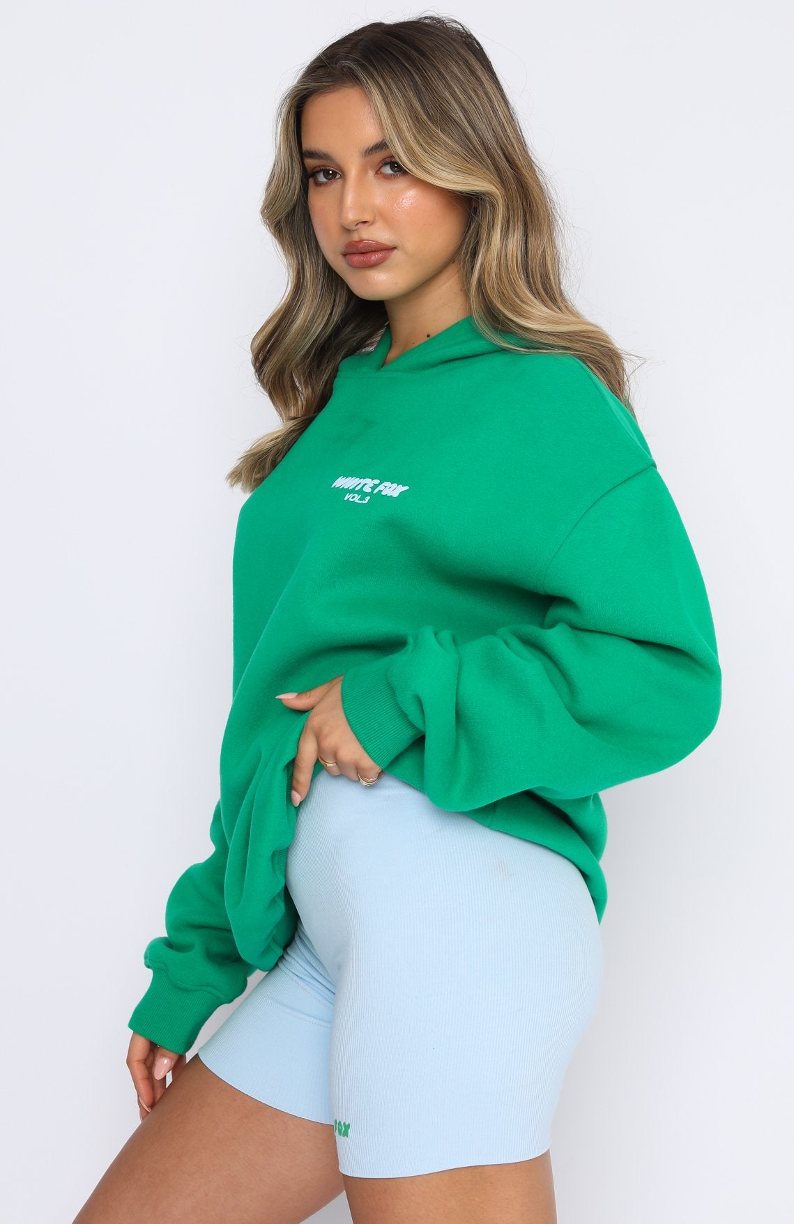 Green sales fox sweater