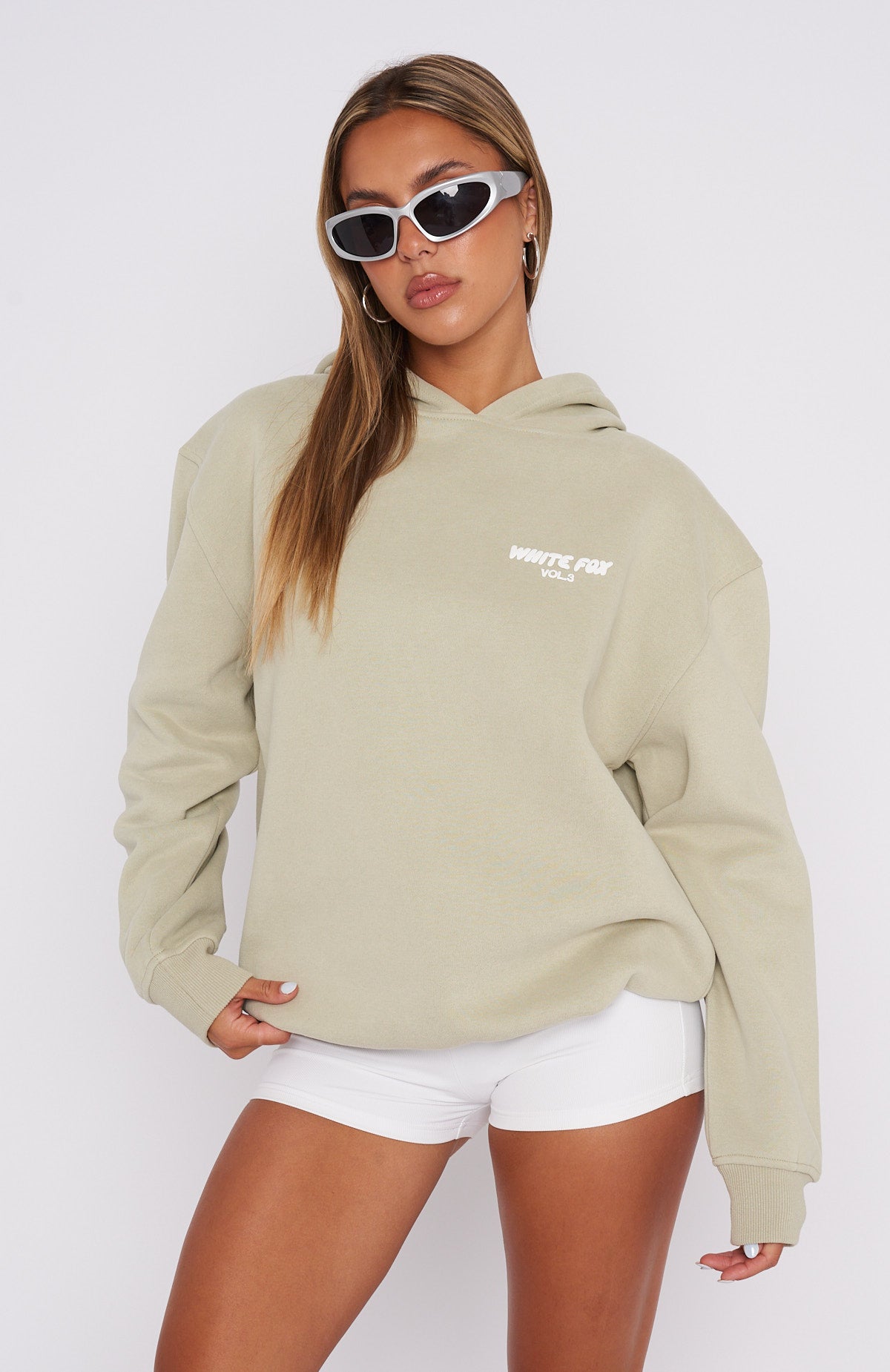 Offstage Hoodie Moss White Fox Boutique Offstage Hoodie Moss White Fox Boutique