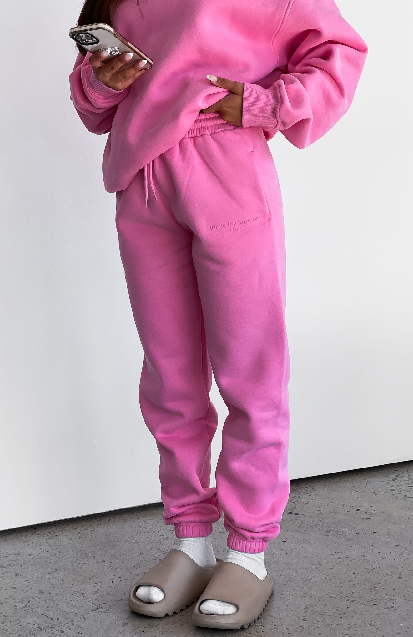 Bright new arrivals pink sweatpants