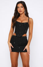 Love Craze Mini Skirt Black