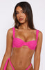 Elouera Bikini Top Hot Pink