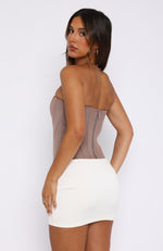 Feeling Fun Bustier Mocha