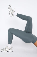 Go Getter High Waisted Leggings Petrol