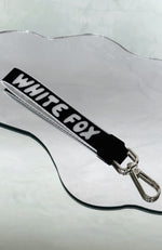 Next Level Strap Keychain Black/White