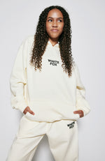 Keeping It Simple Oversized Hoodie Cream