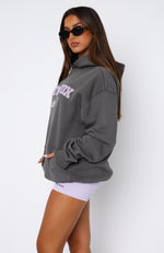 Sweet As Ever Oversized Hoodie Volcanic