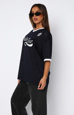 Hit A Home Run Oversized Jersey Navy