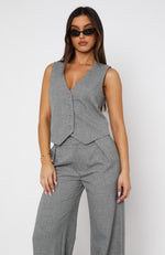 Socialite Vest Grey