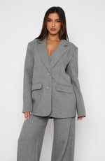 Socialite Blazer Grey