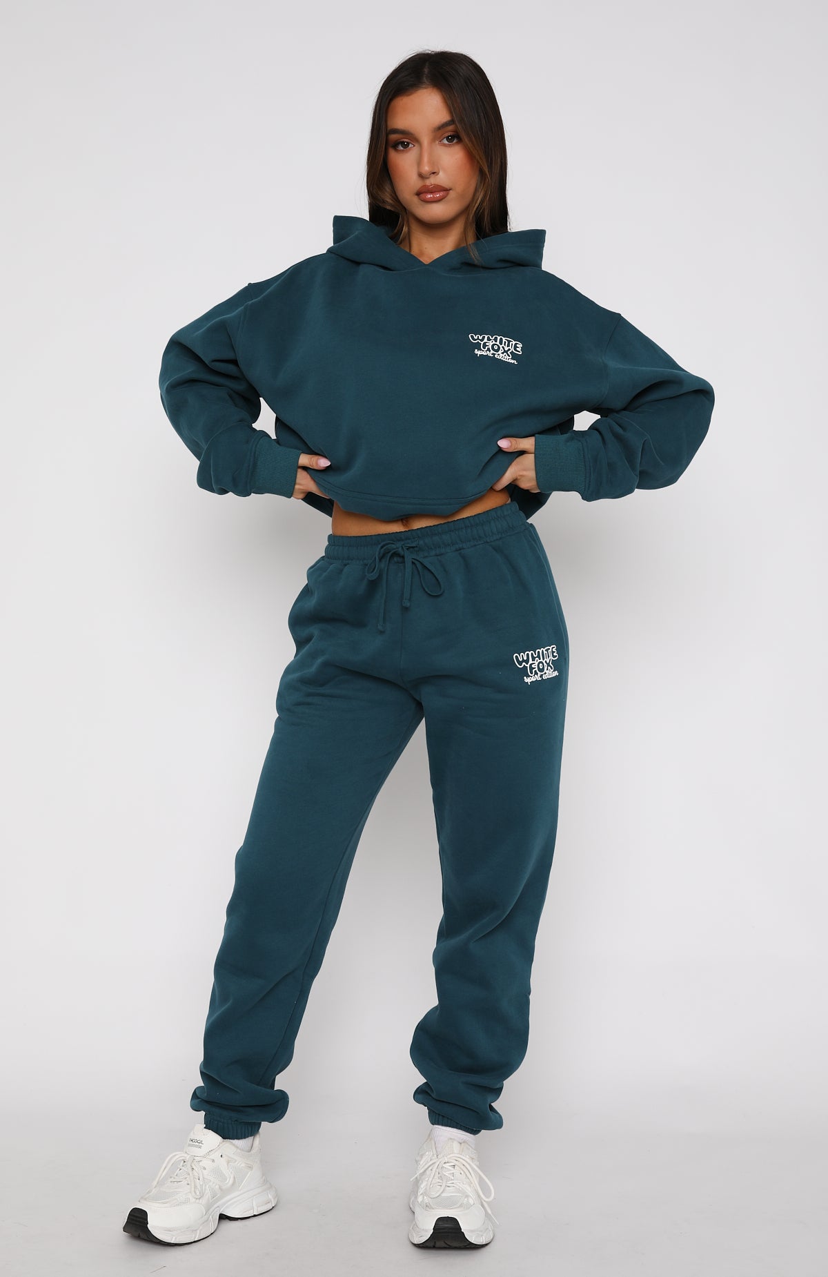 Sport Edition Sweatpants Pine | White Fox Boutique