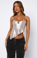 Took My Heart Top Silver