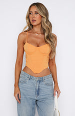 Style Icon Bustier Orange