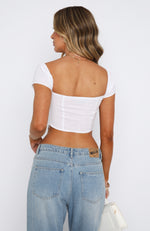 Lover Of You Top White