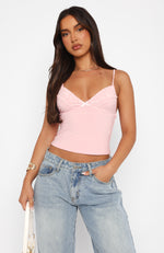 Infatuation Cami Baby Pink