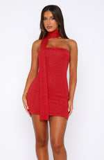 Be Somebody Mini Dress Red