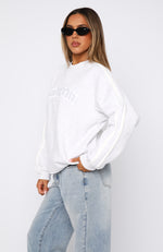 Rest And Recovery Oversized Sweater Grey Marle