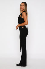 Reckless Romance Pants Black