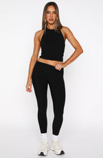 Session Crop Black