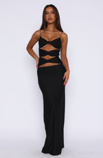 What Would You Do Maxi Dress Black
