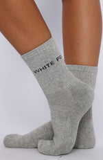 Good To Go Socks Grey Marle