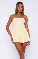 Share The Invite Playsuit Butter