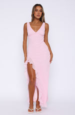 Tell Me Everything Maxi Dress Pink