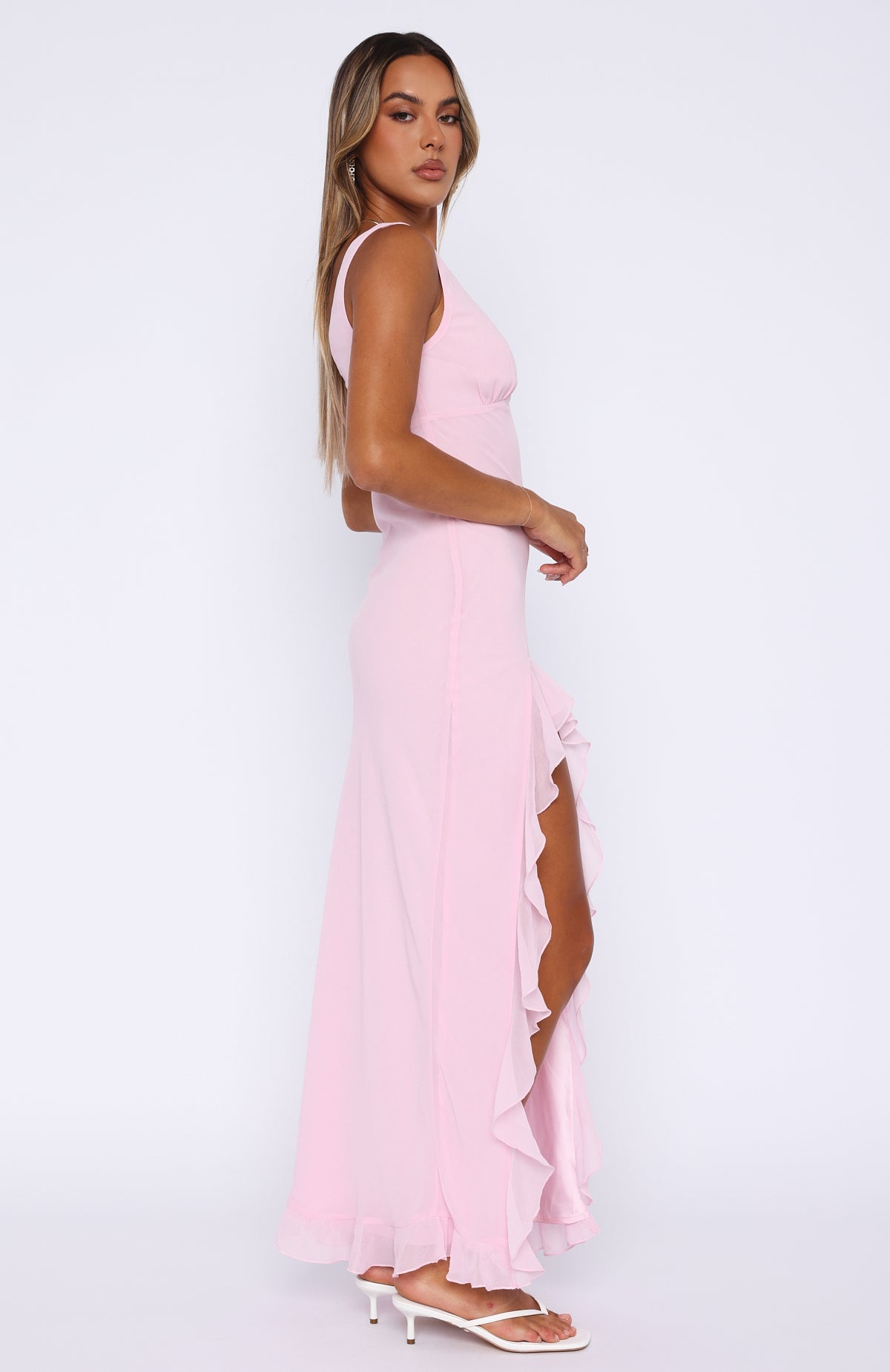 Tell Me Everything Maxi Dress Black