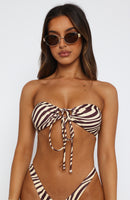 Summer Sea Bikini Top Caribbean Waves