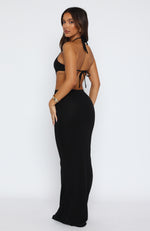 Soft Sands Maxi Dress Black