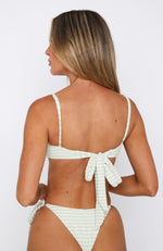 Naxos Bikini Top Sage Stripe