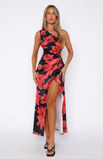 Full Of Charm Maxi Dress Ruby Floral